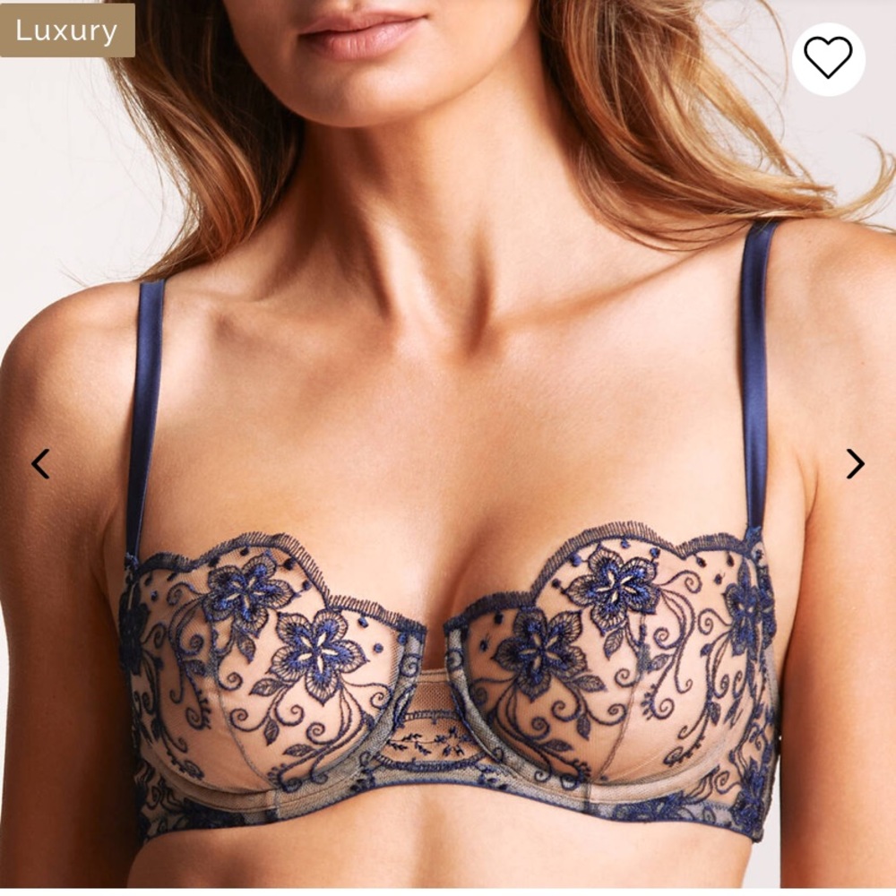ID Sarrier bra indicates 34 DD. But, fits like a 32 DD